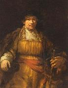 Self Portrait, Rembrandt